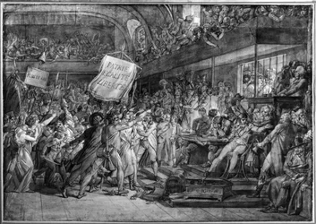 El pueblo de París asalta las Tullerías el 10 de agosto de 1792